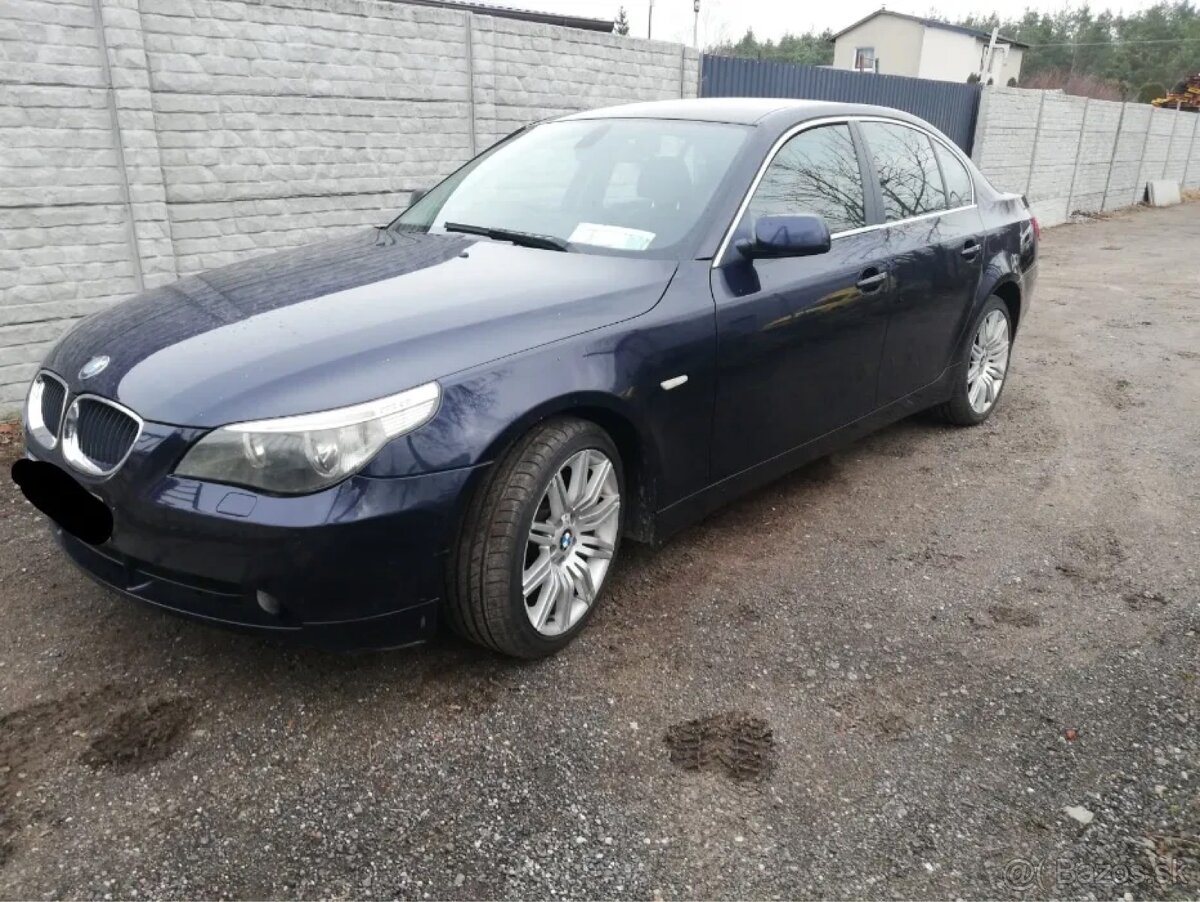 Karoséria BMW e60 530d s TP ŠPZ