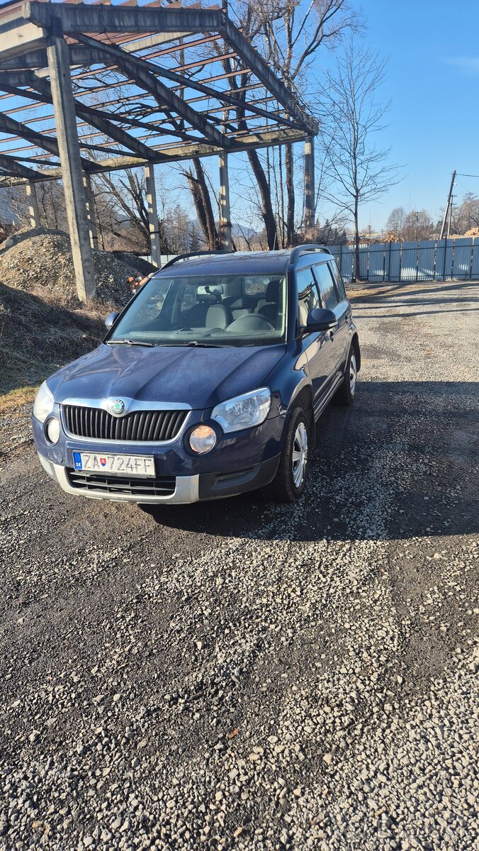 Predam Škoda Yeti 2.0tdi 4x4