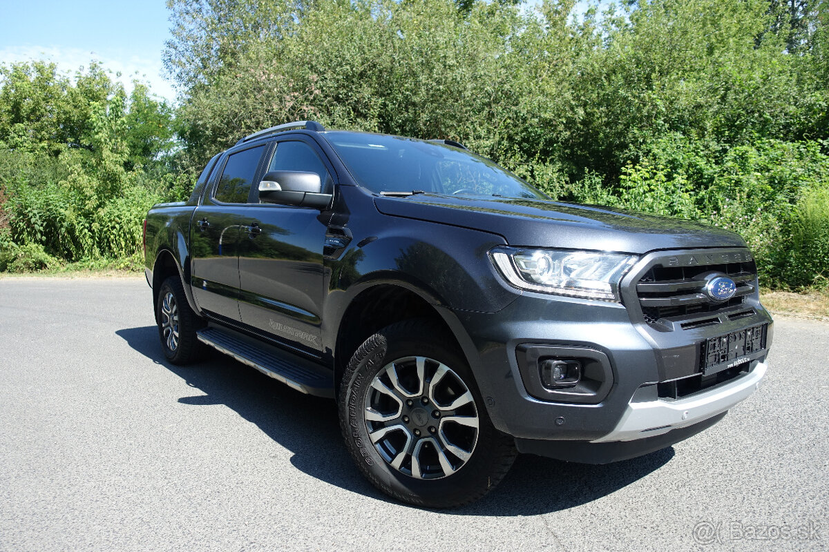 FORD RANGER 4WD WildTrak, 157kW,  A/T - ODPOČET DPH