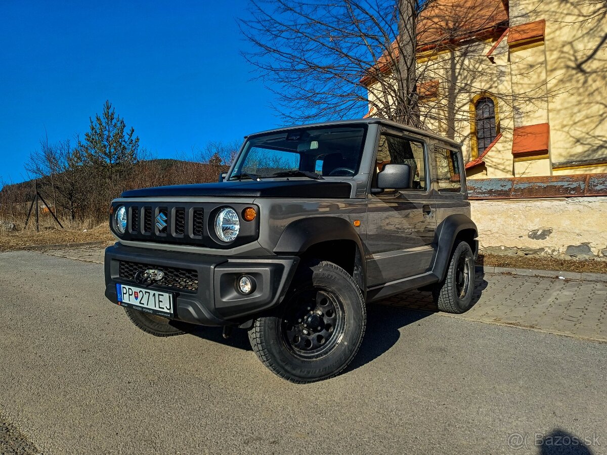 Suzuki Jimny 1.5 VVT 75kW GLX 4WD, 1. majiteľ, navijak,ťažné