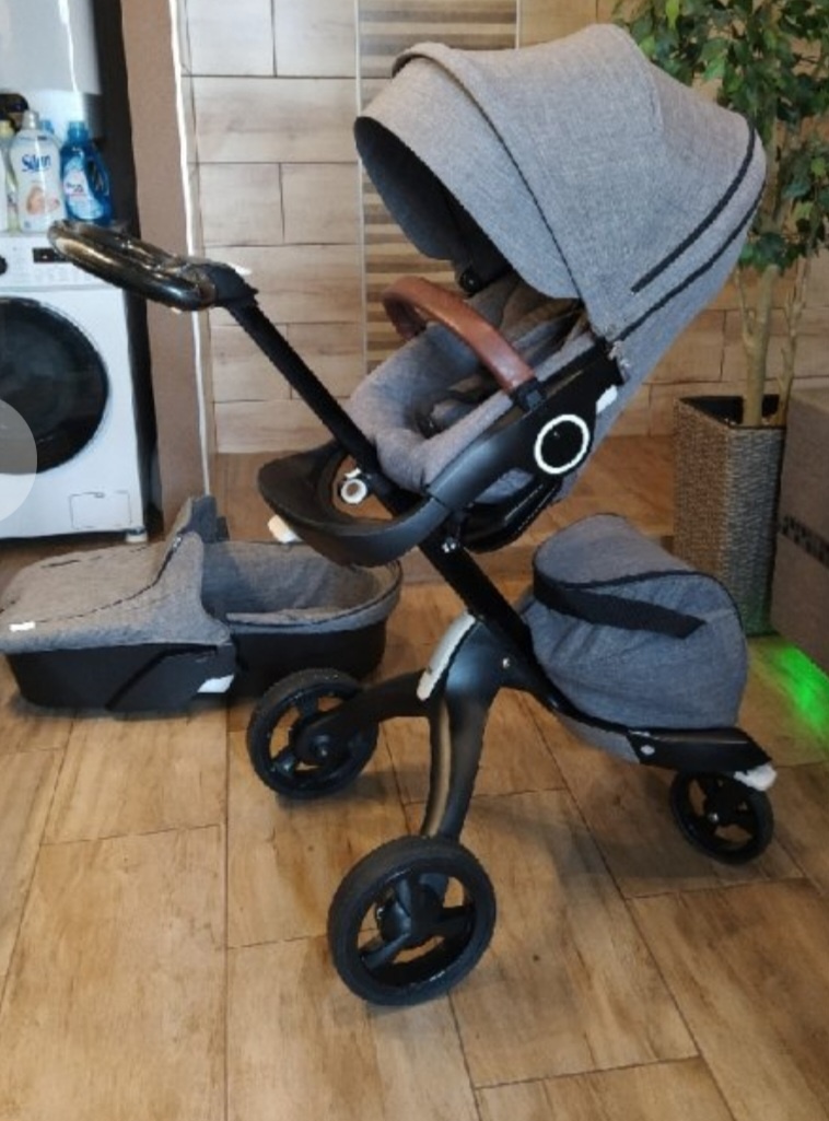 Limitované STOKKE Xplory True Black/Black Melange