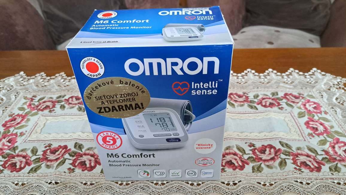 Predám tlakomer OMRON M6 Comfort - 100% stav.