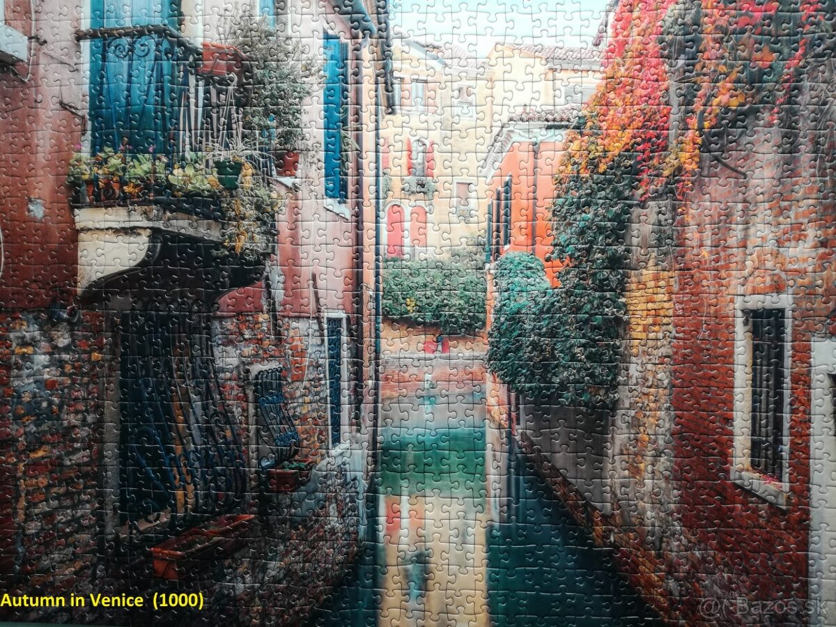 Puzzle 1000 dielikové Benátky