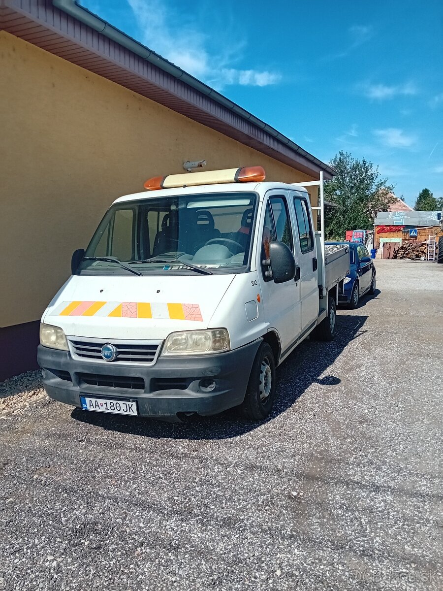 Predám Fiat Ducato valník sklapač