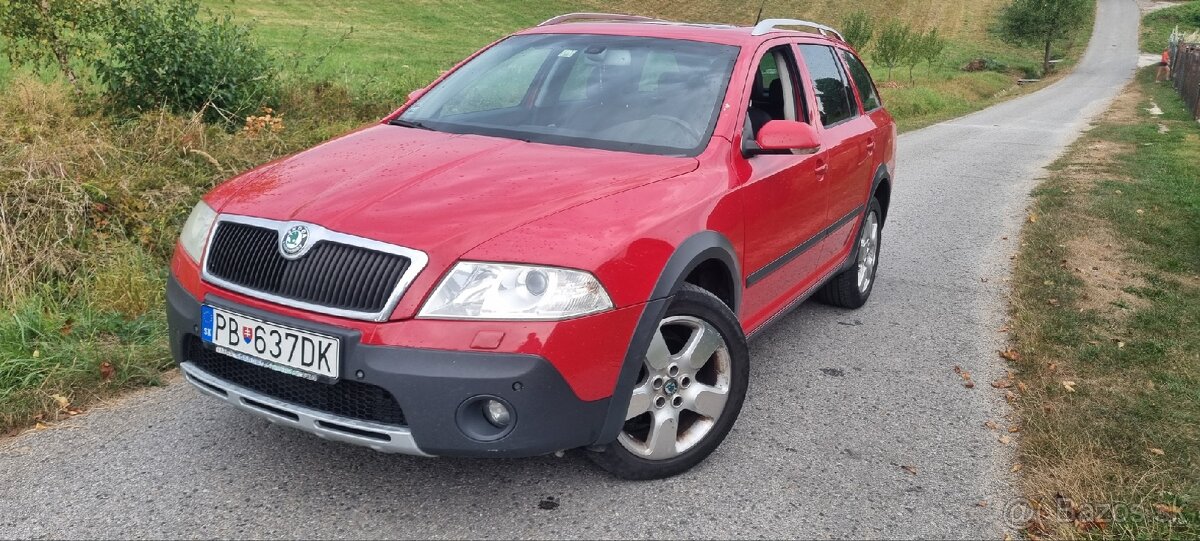 Škoda Octavia Combi Scout 2.0 TDI 4x4 Xenon