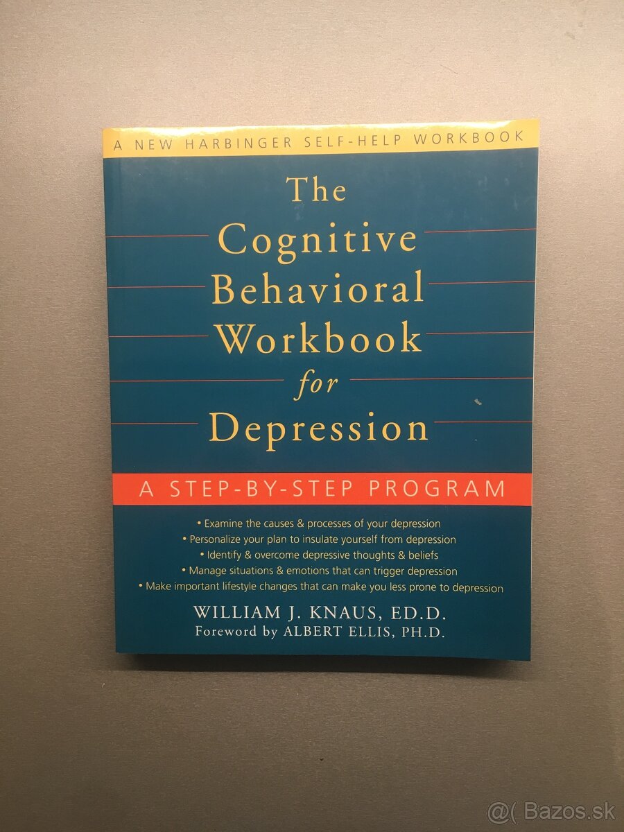 Predám: The Cognitive Behavioral Workbook for Depression