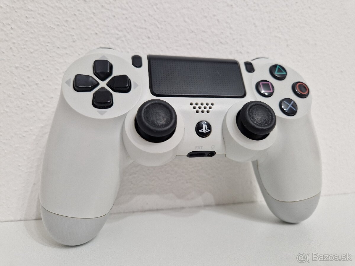 PlayStation 4 Sony ovládač biely