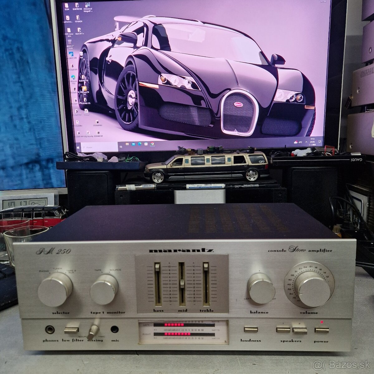 MARANTZ PM-250...integrovaný stereo zosilovač...