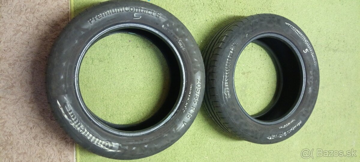 Dunlop, Continental 205/55 R16 letne