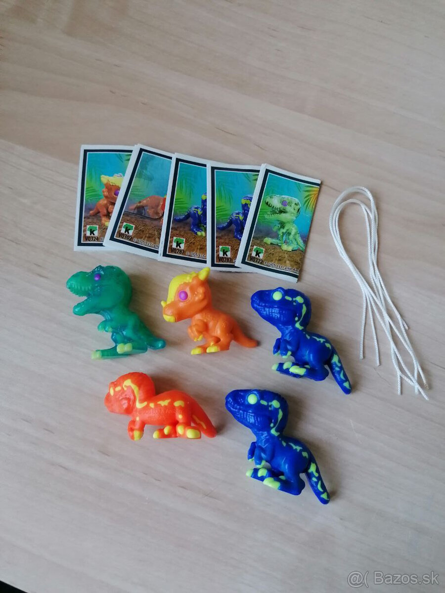 Kinder joy hračky - dinosaurus