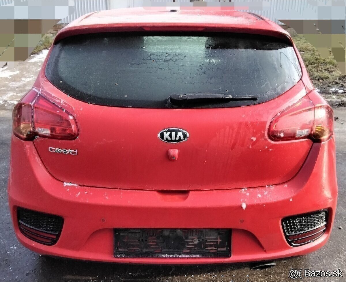 Kia Ceed 1.6 GDi 2016 predám DVERE, MOTOR G4FD, PIATE DVERE,