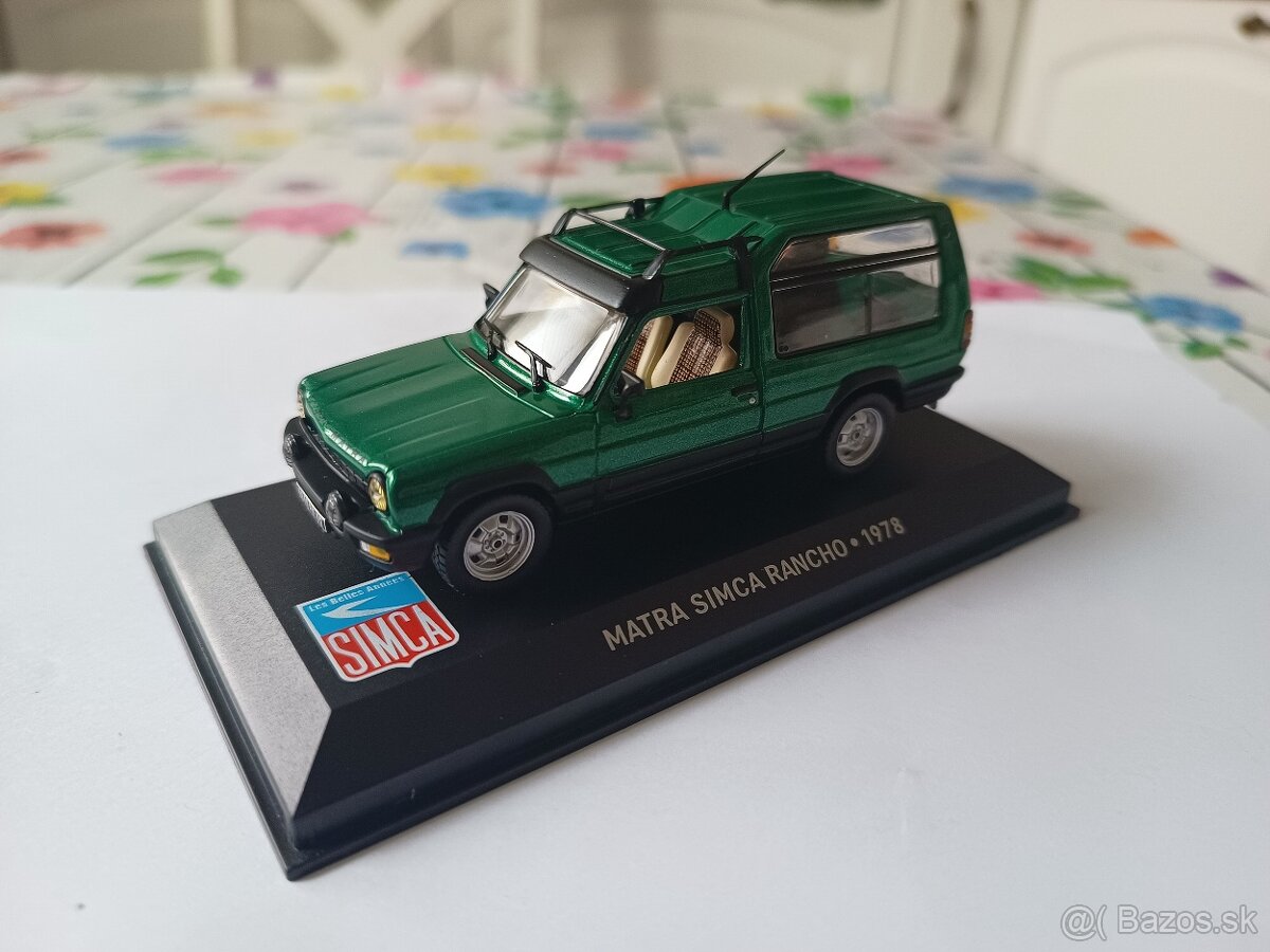 1:43 Simca , rôzne druhy