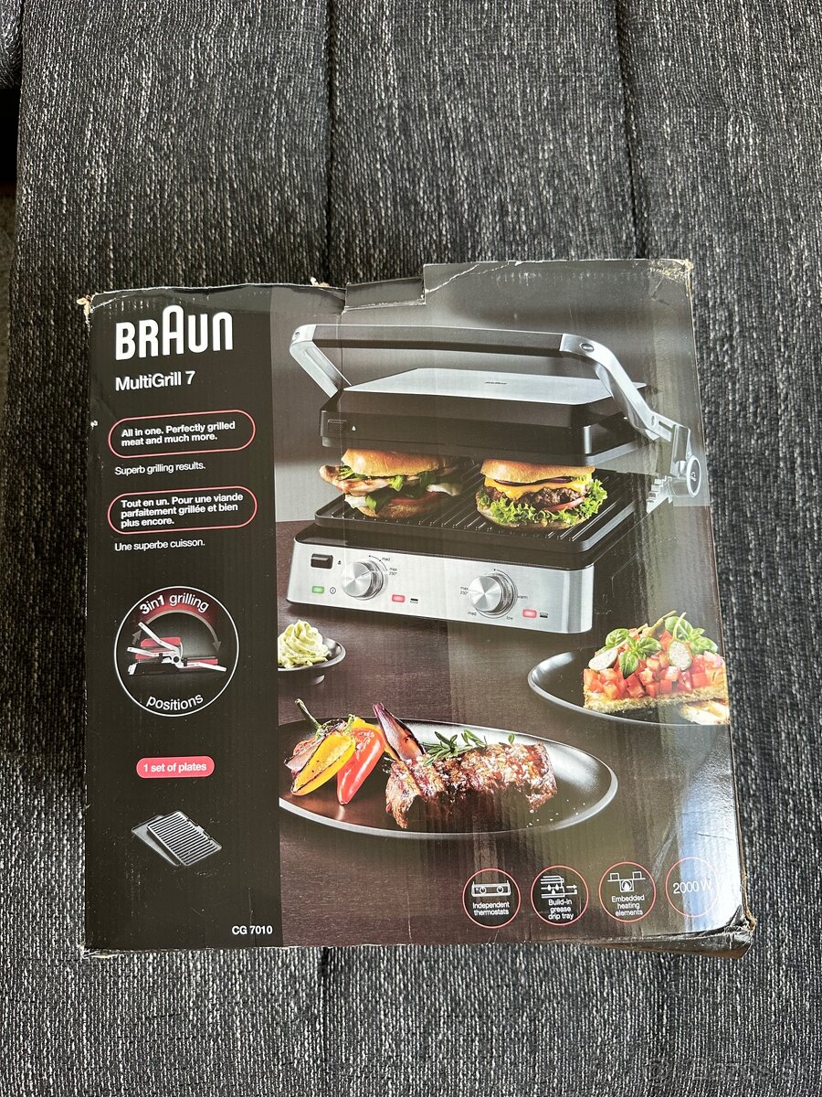 Elektrický gril Braun Multigrill 7