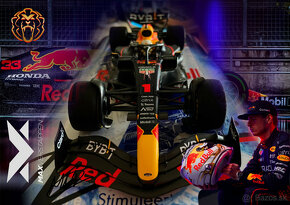 RED BULL CHLADNIČKA LED Max Verstappen - 10