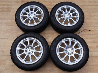 16" 5x112 ALU KOLA MERCEDES C-CLASS W205 ZIMNÍ + TPMS - 10