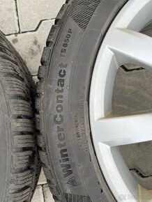 Continental zimné 205/50 R17 XL, VW Dijon 5x112 R17 - 10