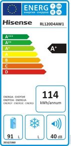 Chladnička Hisense RL120D4AW1 - 10