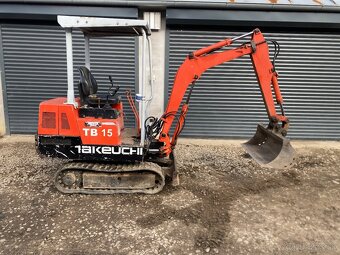 Takeuchi TB15 Japonsky MiniBager - 10