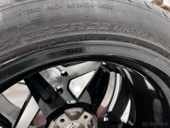 4ks alu disky orig. Ferrada 5x127 r22 + pneu 305/35 r22 - 10