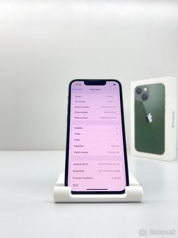 iPhone 13 MINI GREEN ORIGINÁL STAV PRÍSLUŠENSTVO - 10