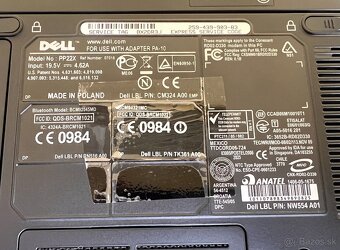 Dell Inspiron 1720 / Duo T8300 / 4GB RAM / SSD + HDD / 17" - 10