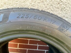 Michelin 225/60 R17 zimné pneumatiky 4ks. - 10