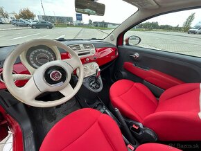 Fiat 500 1.2i 51kw AUTOMAT  panoráma - 10