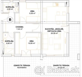 RADO | Na predaj 3 izb. apartmán (Z3B) - Chorvátsko na ostro - 10