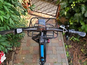 Výkonný fat ebike Ridstar 1000W,20Ah,58km/h,100km,34kg,nový - 10