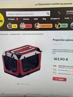 Predám mobilnú klietku, prepravku - 10