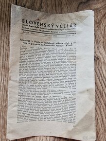 Historický časopis "Slovenský včelár" - 10