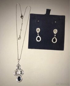 Swarovski set earrings & pendant New - 10