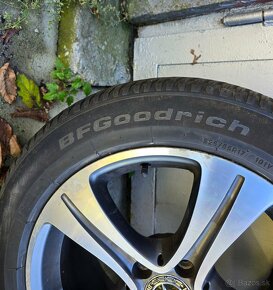 zimná sada Mercedes 5x112 225/55 R17 DOT3422 - 10