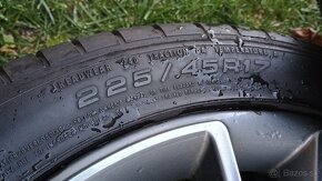 4 ks letné pneumatiky Goodyear Eagle F1 225/45 R17 - 10