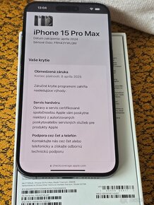 iPhone 15 Pro Max 256GB Black - 10