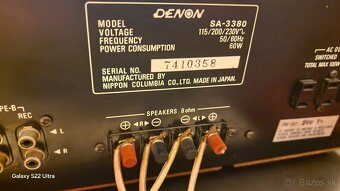 DENON SA-3380 made in Japan 1982 - 10