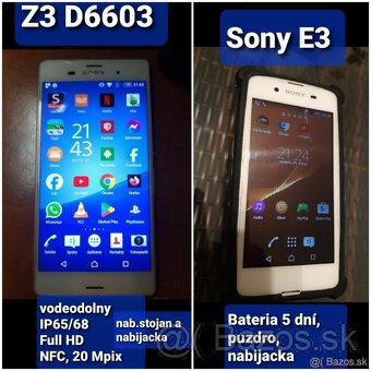 Sony Z3 a Sony E3 - 10