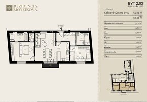 NOVOSTAVBA BYTU 2.03 V REZIDENCII MOYZESOVA, KOŚICE - STARÉ  - 10