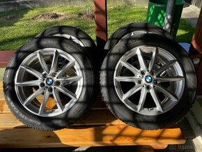 BMW X1 X2 17'' originál s zimné pneu a TPMS 5x112 - 10