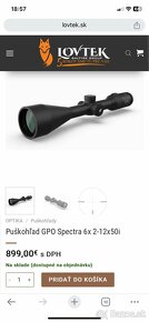 Puškohľad GPO Spectra 6x 2-12x50i - 10