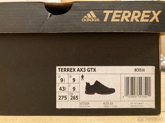 Adidas TERREX AX3 GTX - čierne - 10