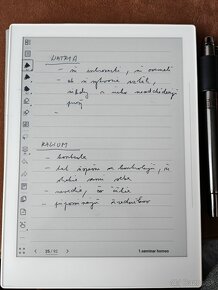 poznámkový blok Supernote A6 X Folio Samurai pen - 10