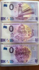 0 EUR suvenír bankovky Slovensko - 10