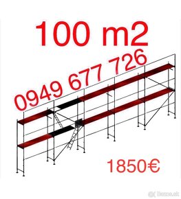 Predám lešenie stavebné lešenie certifikované pozinkované - 10