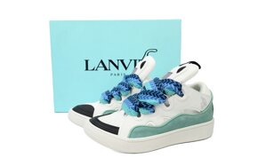 Lanvin Leather Curb Sneaker - 10