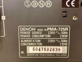 Rezervovane. DENON PMA-725R …. Integrovaný Stereo Zosilňovač - 10