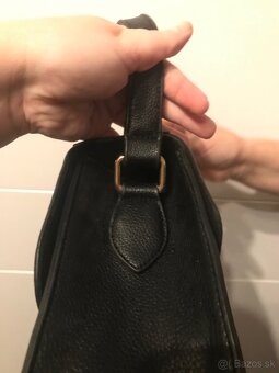 Čierna aktovka / kabelka crossbody - 10