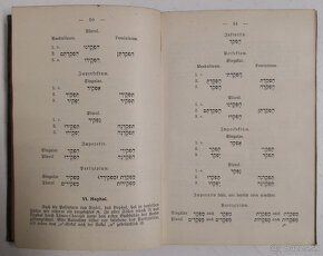 Gramatika Hebrejského jazyka pre samoučenie v Nemeckom jazyk - 10