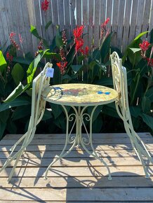 Bistro set Flower 3-dielna - 10