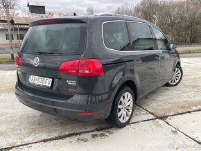 VW Sharan 2.0 TDi DSG 7 miest nová STK EK - 10